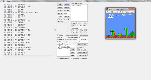 FCEUX_DEBUGGER